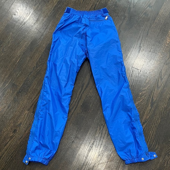 Vintage North Face Pants Women's Medium Blue Gore-Tex Snow USA Zipper Sides - Picture 2 of 6